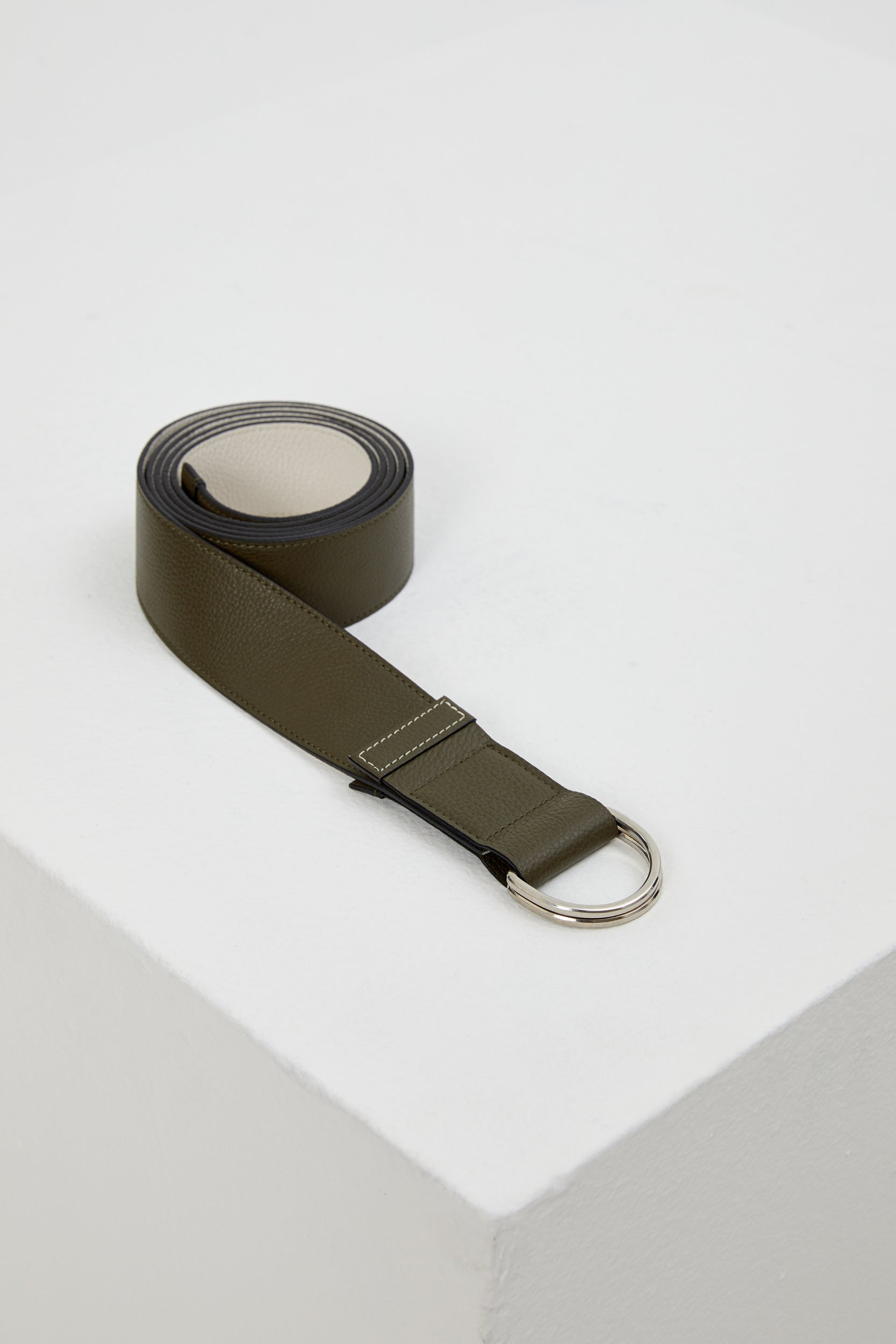 DOUBLE-FACE LEATHER BELT - UNIFORME