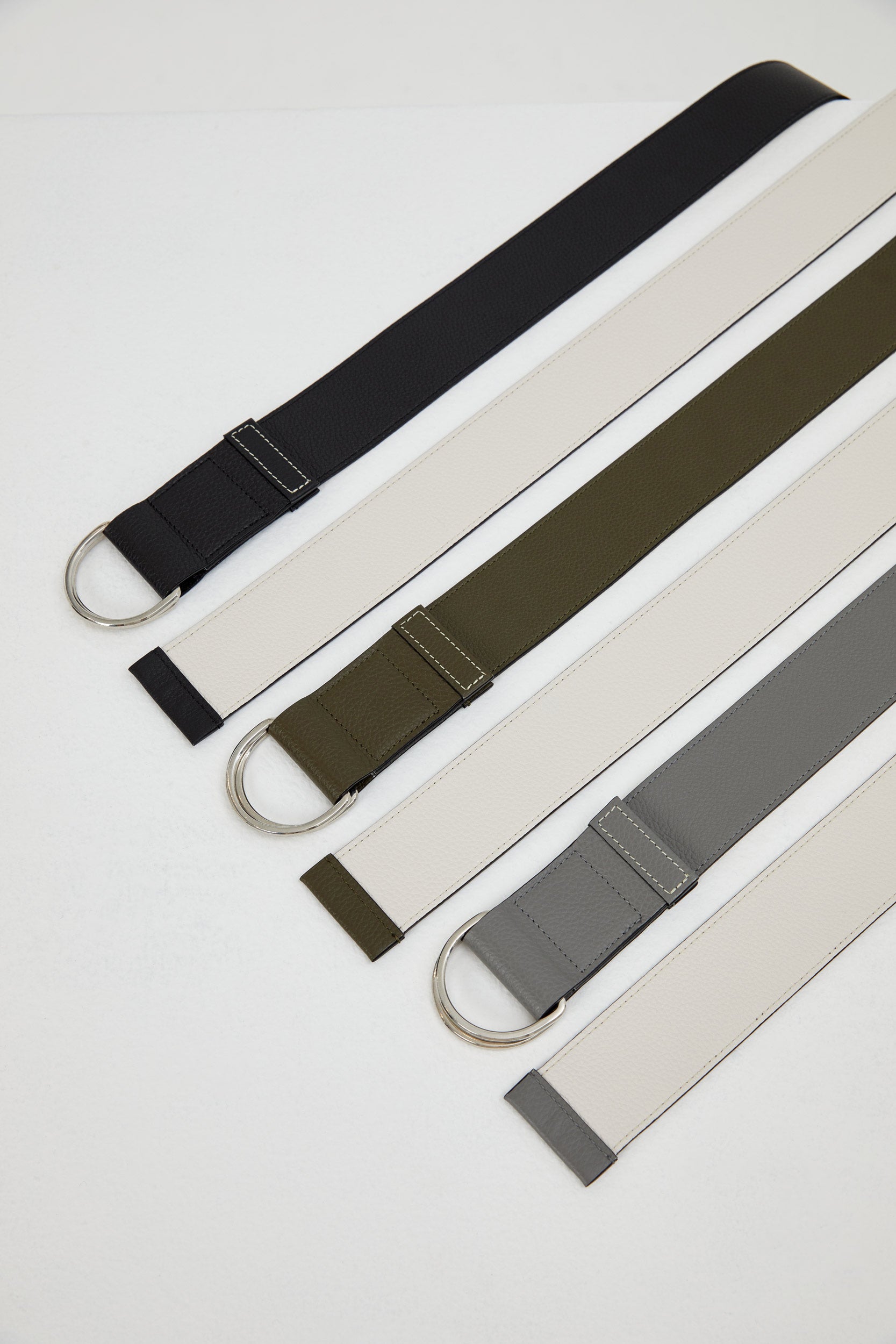 DOUBLE-FACE LEATHER BELT - UNIFORME