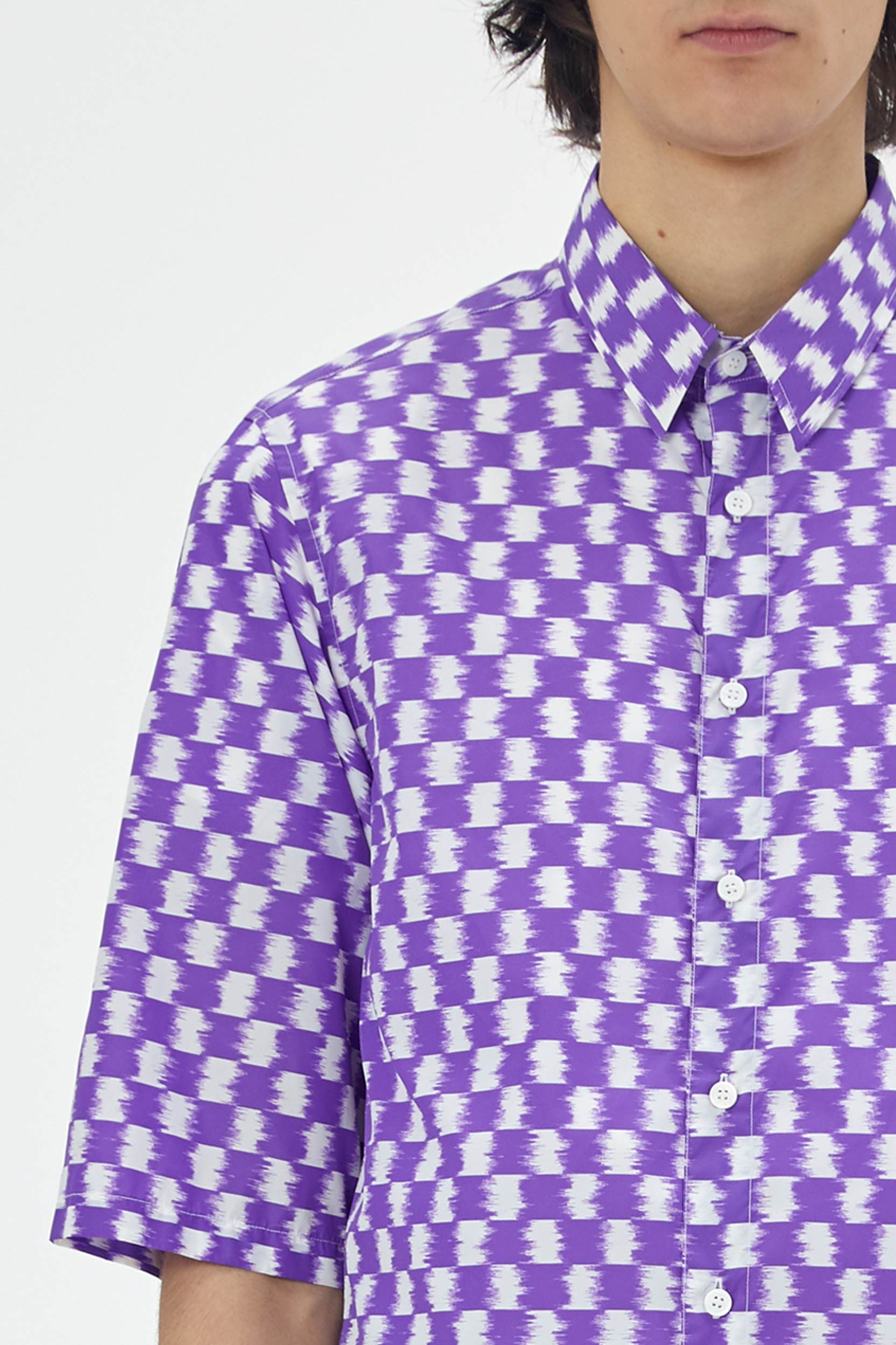 printed nylon regular shirt - UNIFORME