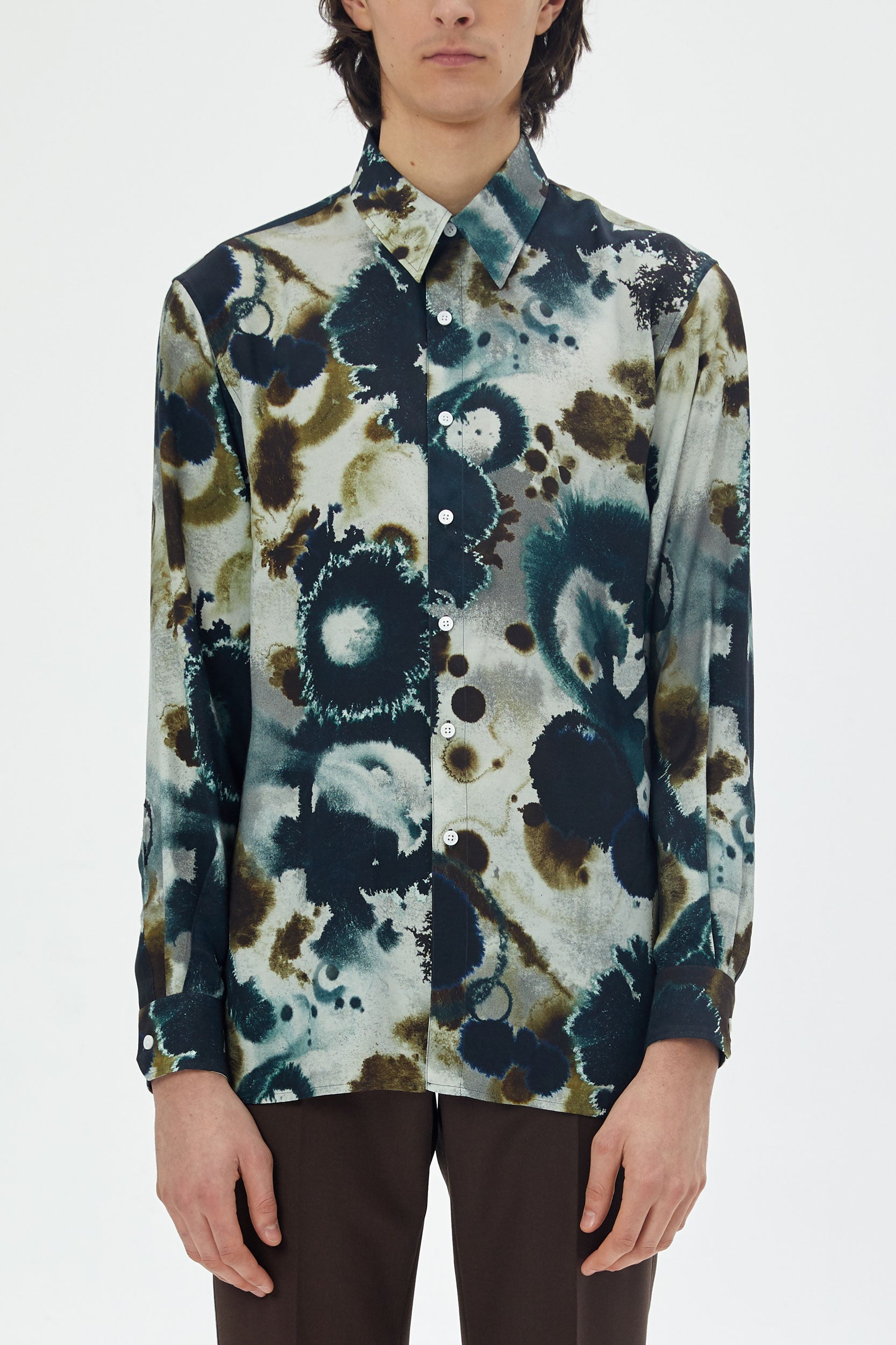 OFF-WHITE CAMO-PRINT SHIRT - UNIFORME