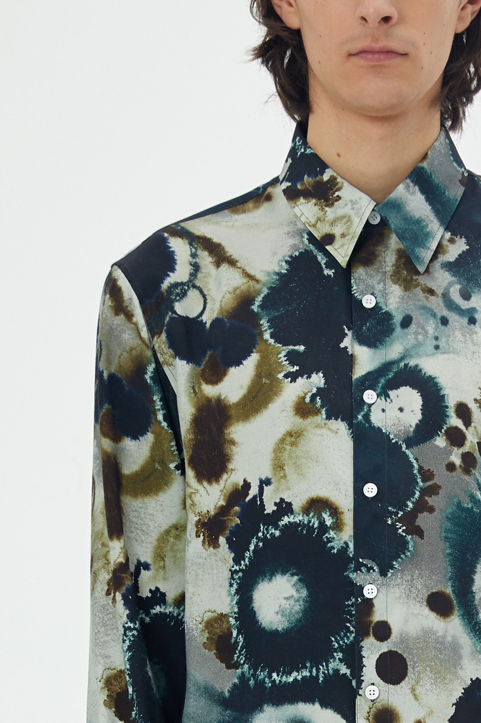 OFF-WHITE CAMO-PRINT SHIRT - UNIFORME 