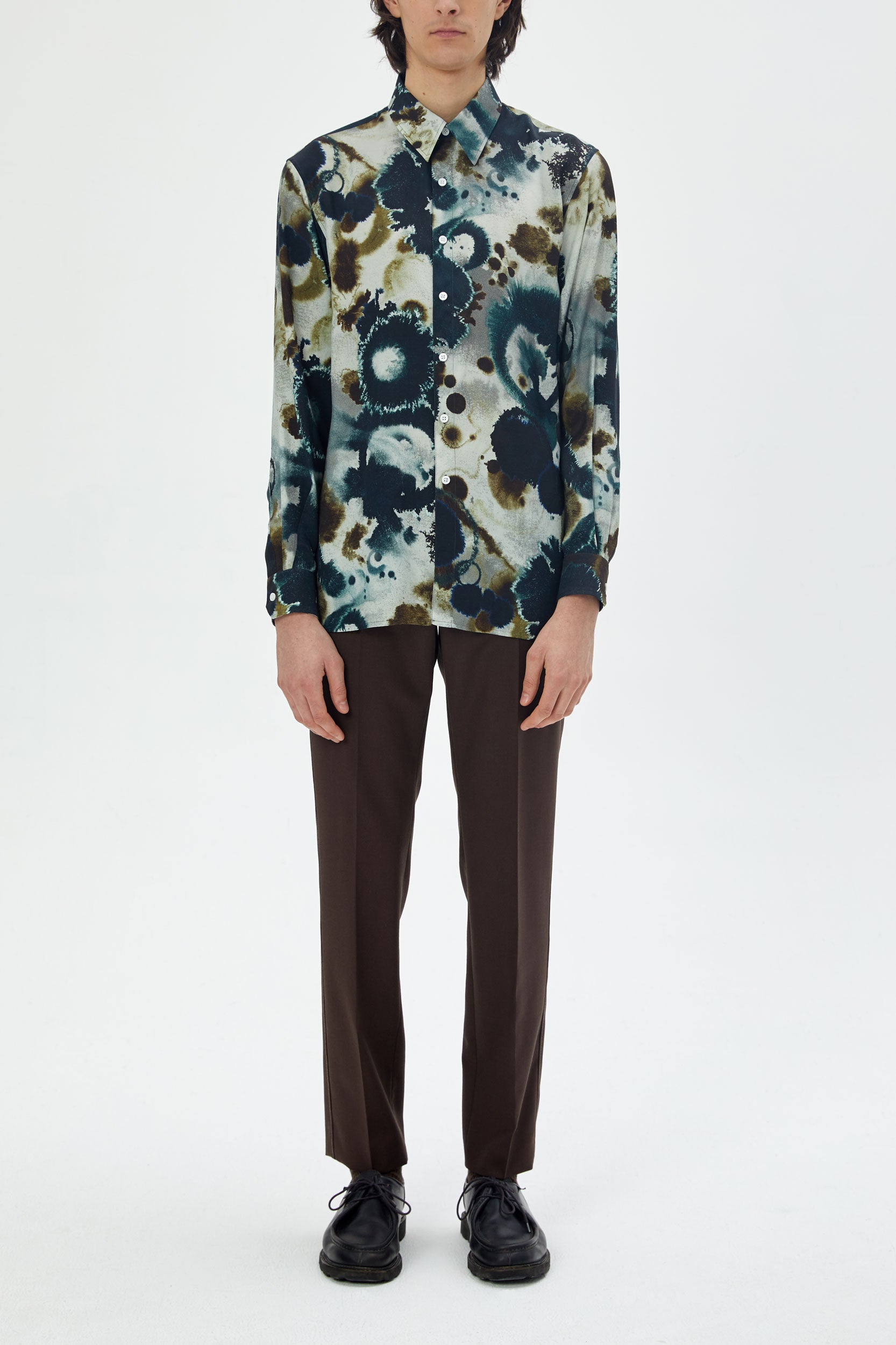 OFF-WHITE CAMO-PRINT SHIRT - UNIFORME