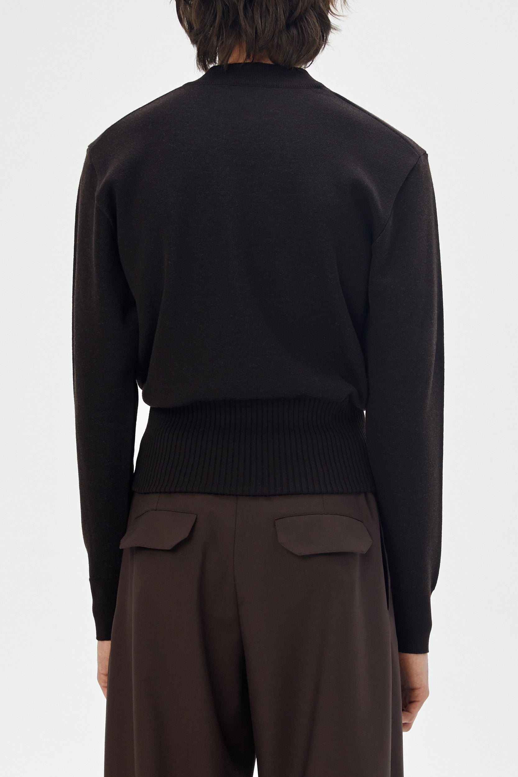 JACQUARD MERINO WOOL SWEATER - UNIFORME