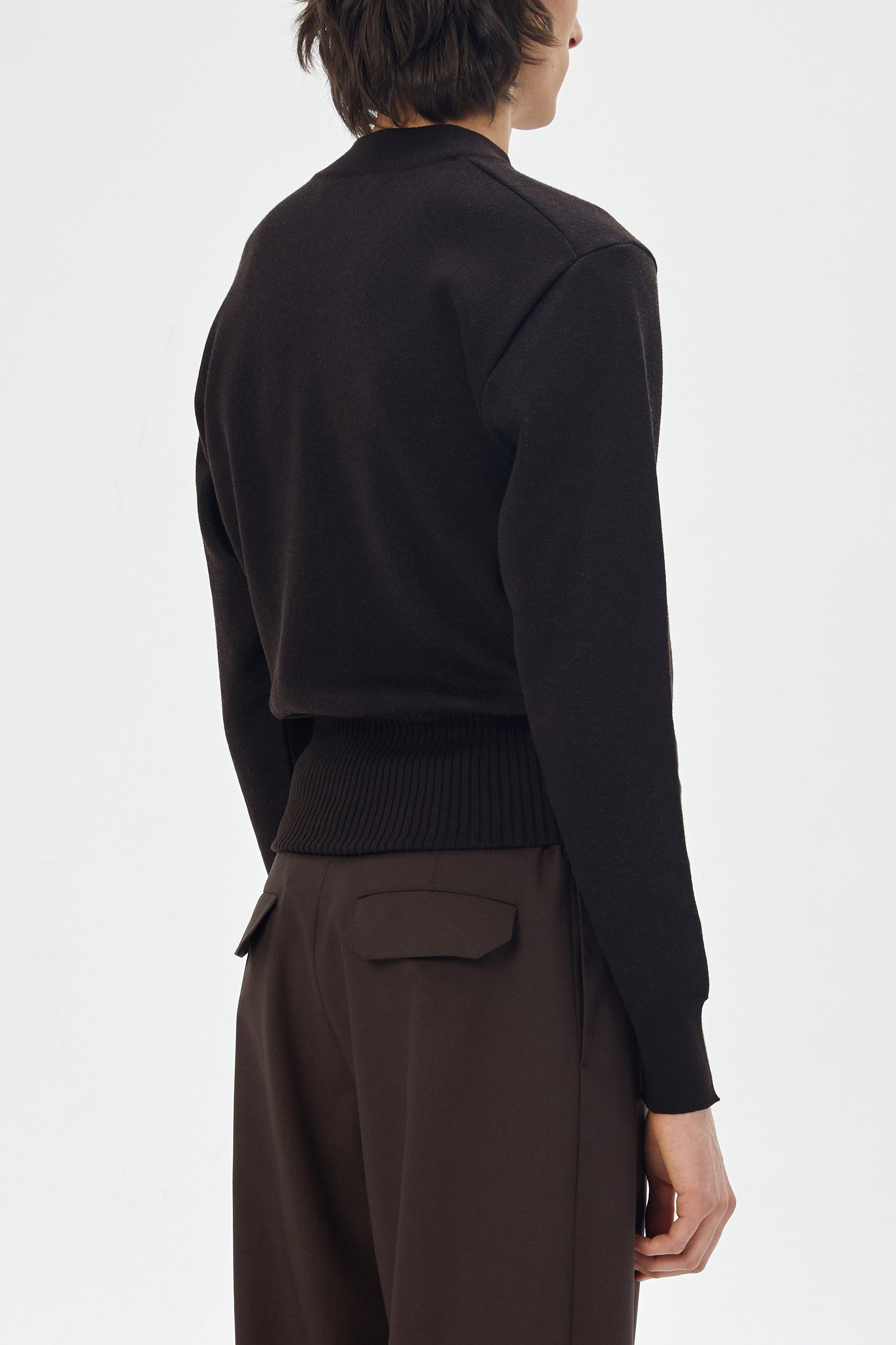 JACQUARD MERINO WOOL SWEATER - UNIFORME