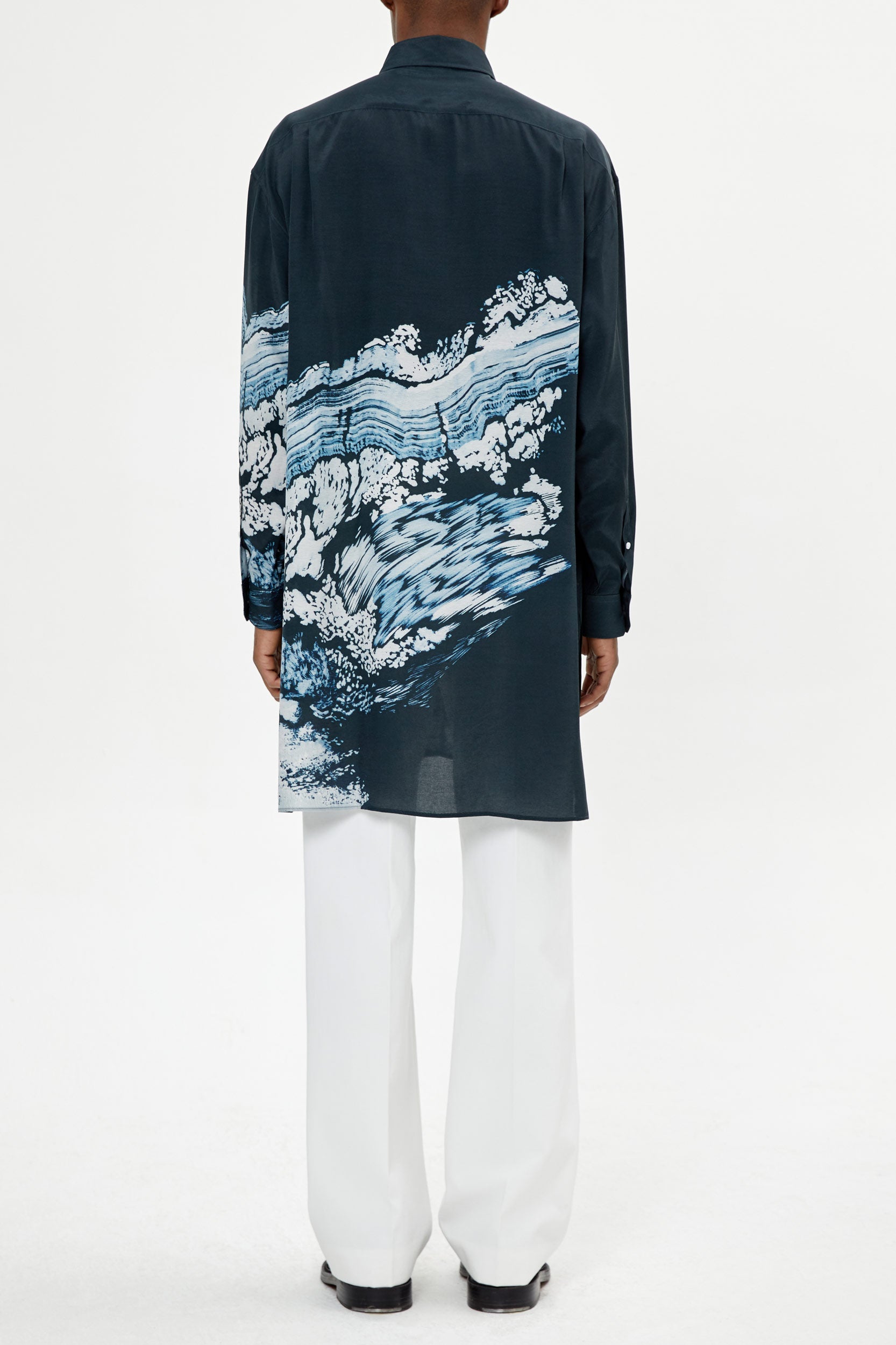 OVERSIZED PRINTED SHIRT x ABDELKADER BENCHAMMA  - UNIFORME