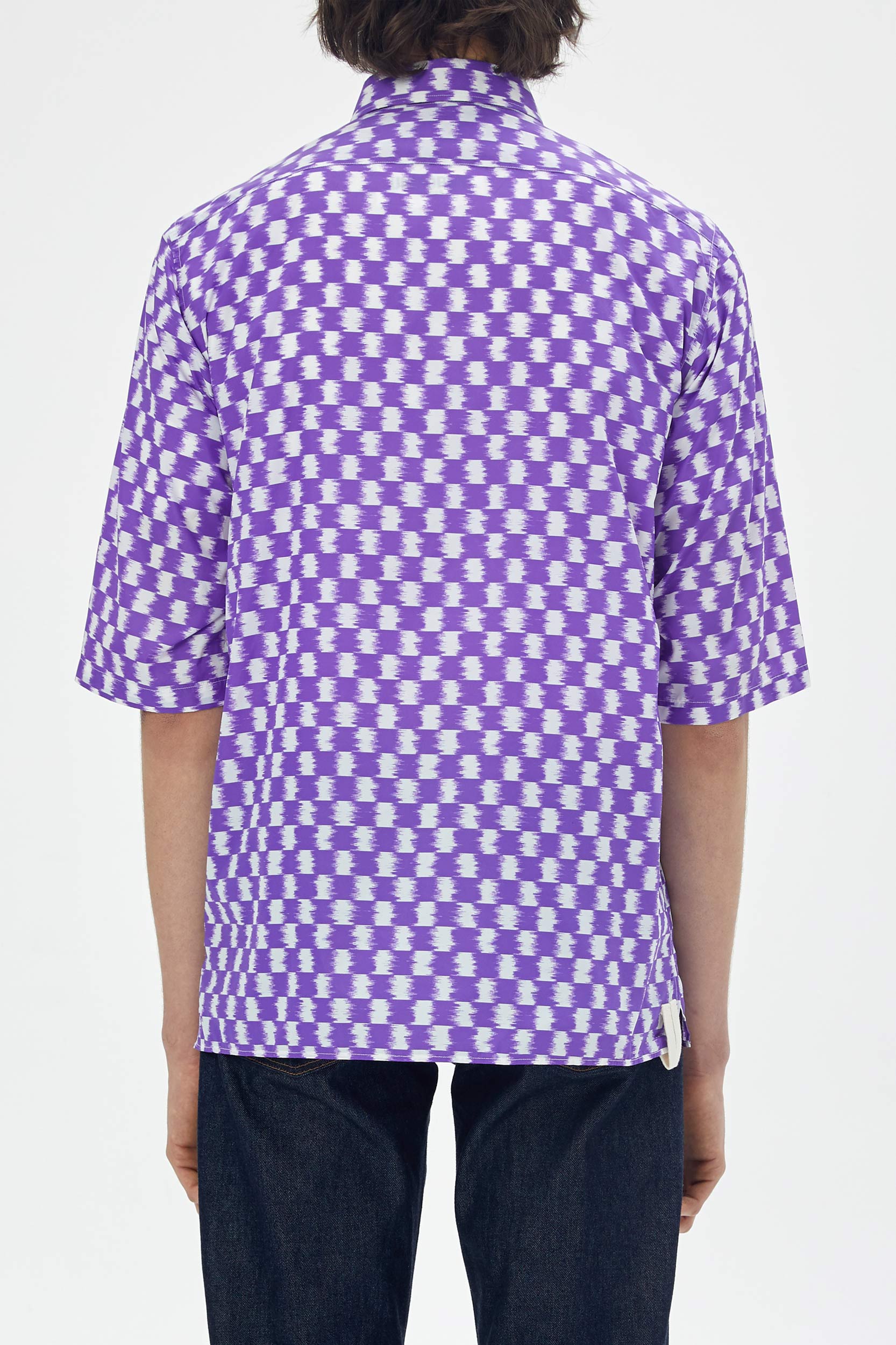 printed nylon regular shirt - UNIFORME 