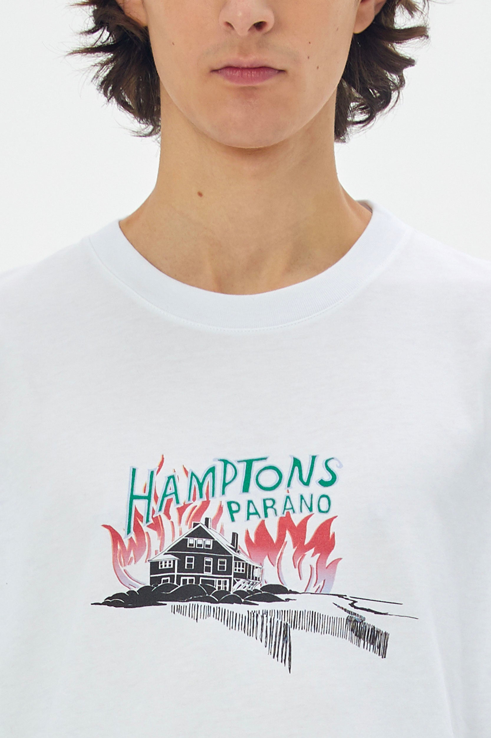 Hamptons parano print t-shirt - UNIFORME 