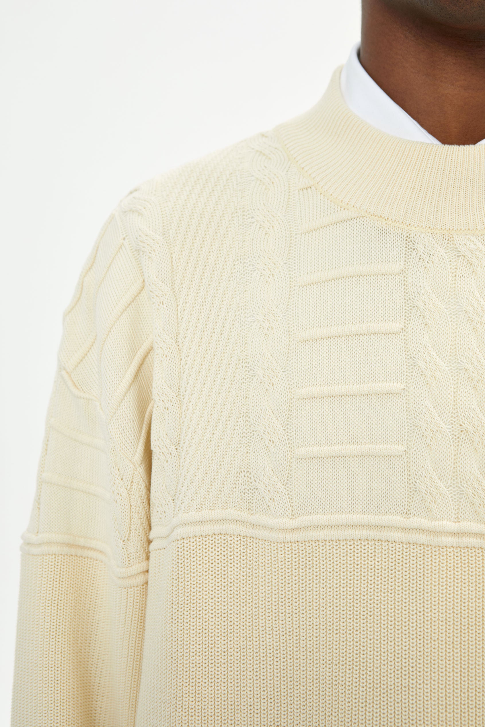 SAILOR BEIGE COTTON SWEATER